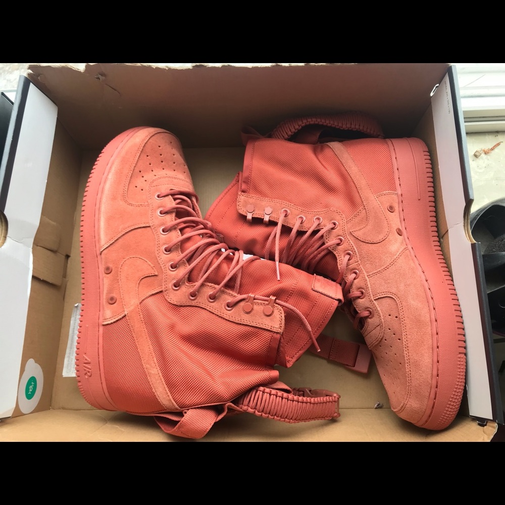 Nike Force One High Utility “Code Red”